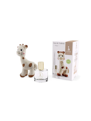 Sophie la Girafe Eau de Toilette 50ml Gift Set with Plush Toy